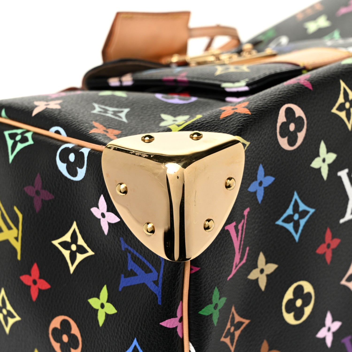 Louis Vuitton Monogram Multicolor Speedy 30 Black 18 of 21