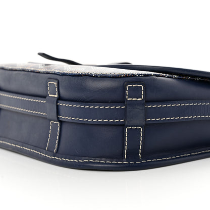 Goyard Goyardine Belvedere II PM Messenger Bag Navy 9 of 16