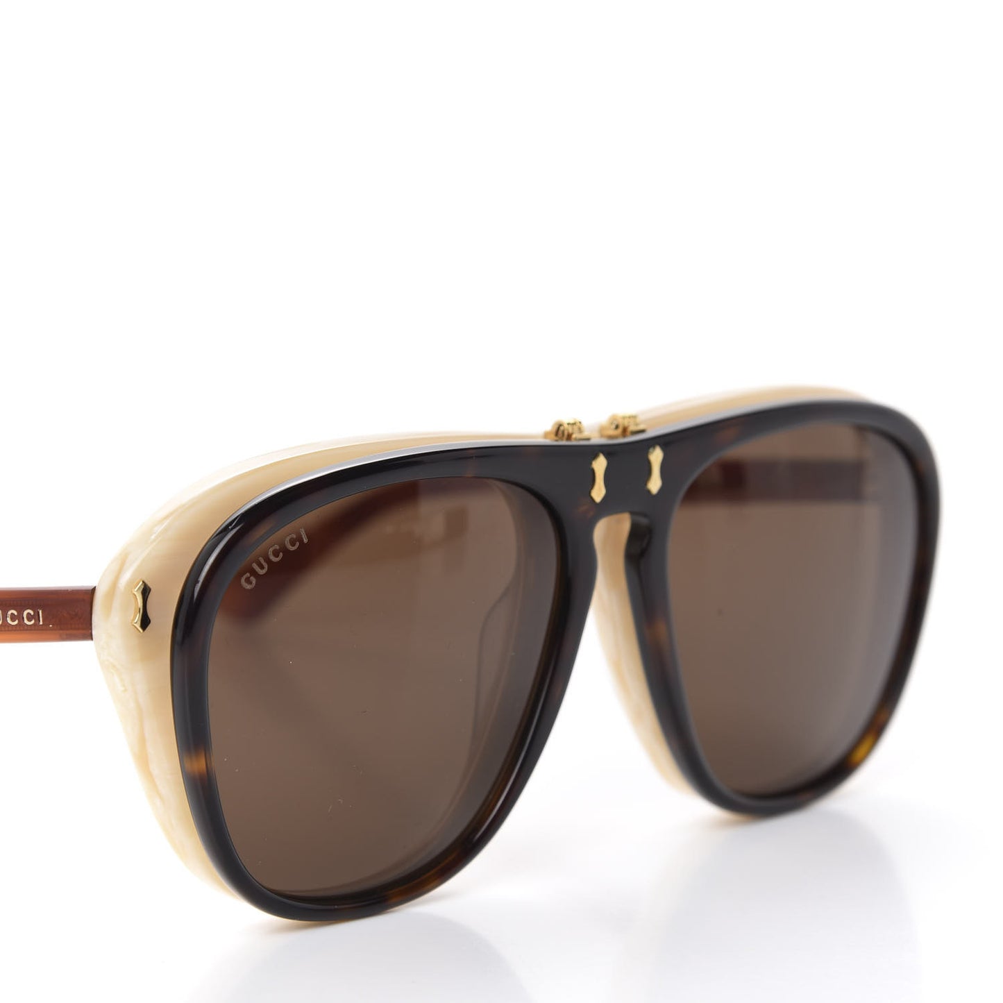 Acetate Flip Up Sunglasses GG0087S Havana