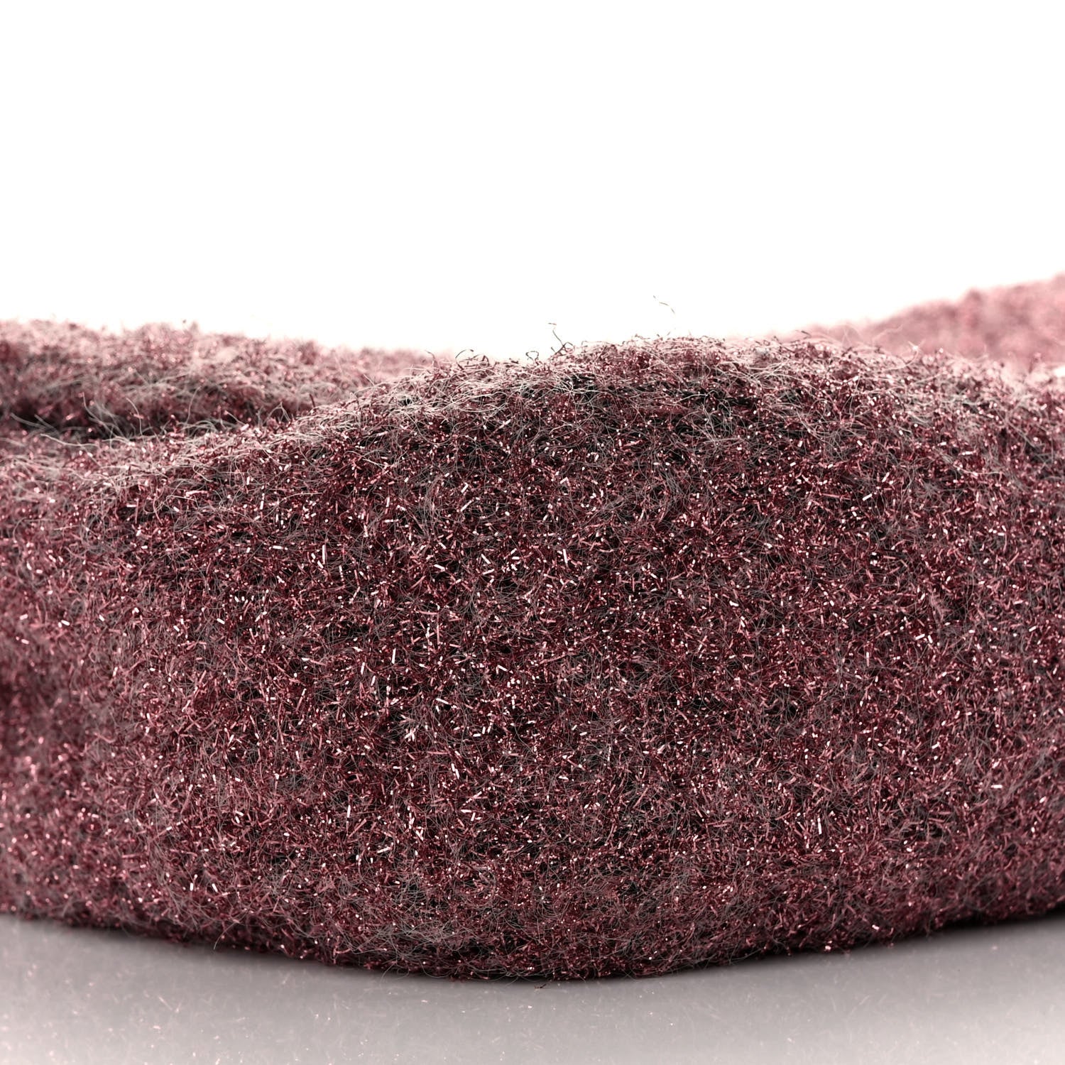 Chanel Lurex Knit Medium Pluto Glitter Flap Pink 9 of 16
