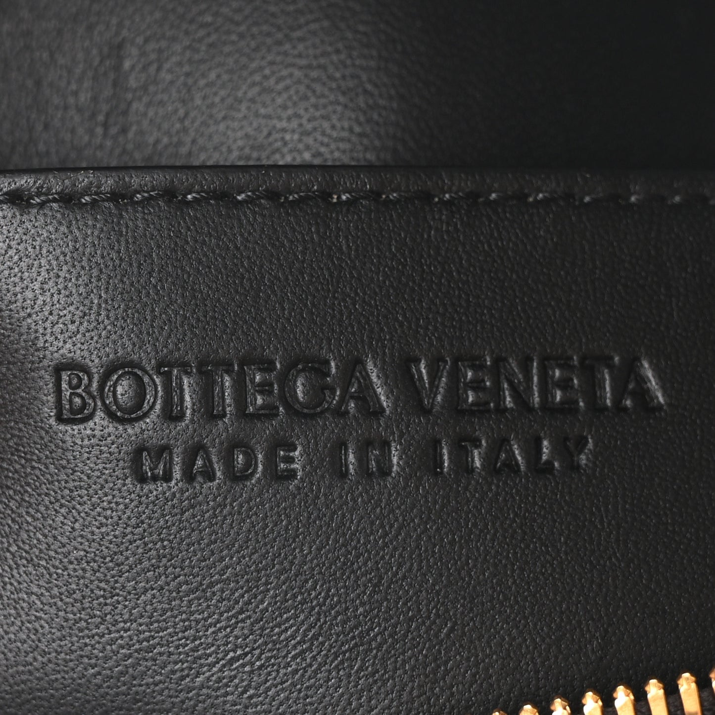 Lambskin Maxi Intrecciato Small Brick Cassette Bag Black