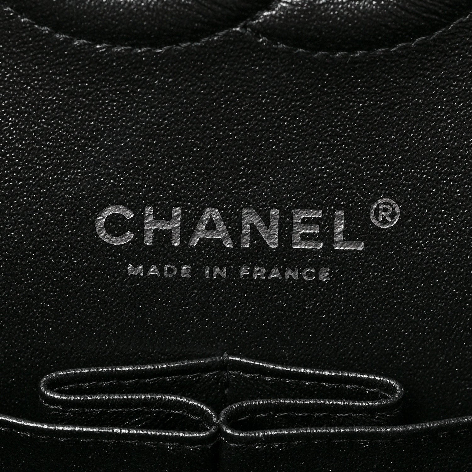 Chanel Metallic Patent Crumpled Calfskin Chevron Quilted Medium Double Flap So Black 6 of 9