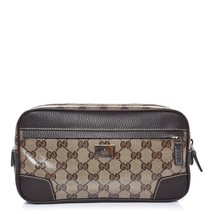 Gucci Crystal Monogram Belt Bag Brown 1 of 7