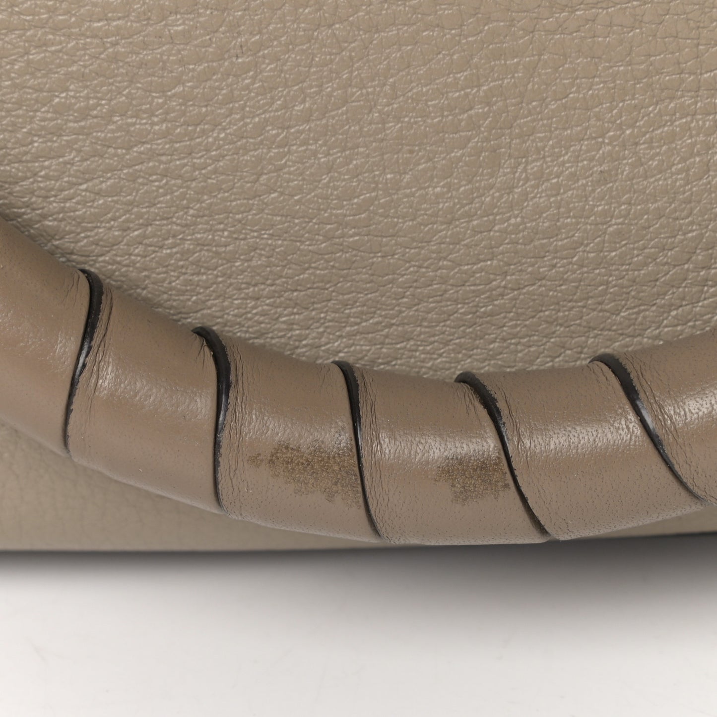 Calfskin Medium Marcie Satchel Beige