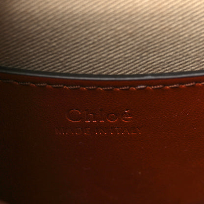 Chloe Calfskin Small Tess Bag Sepia Brown 6 of 10