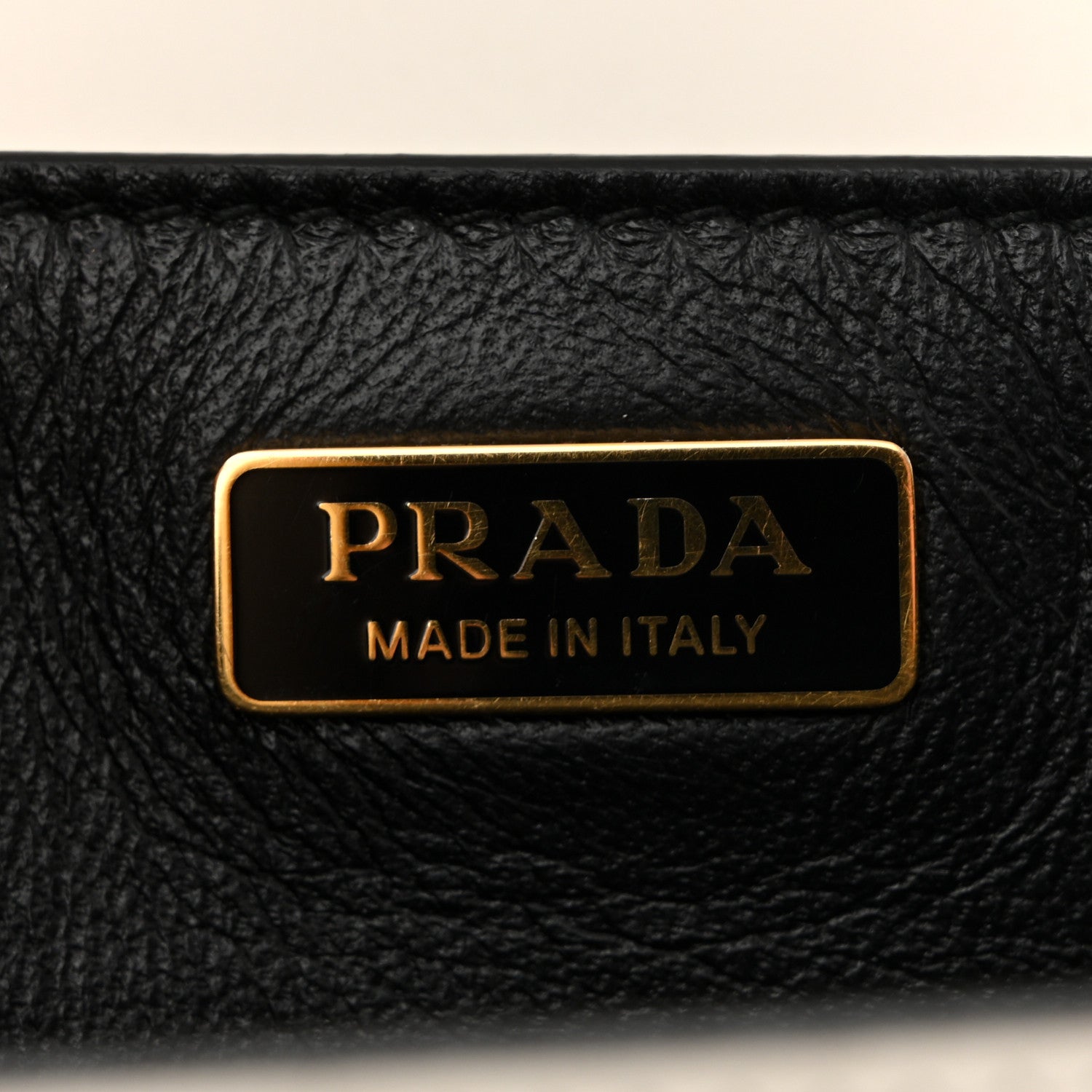 Prada City Calf Saffiano Cahier Bag Talco Black 6 of 9