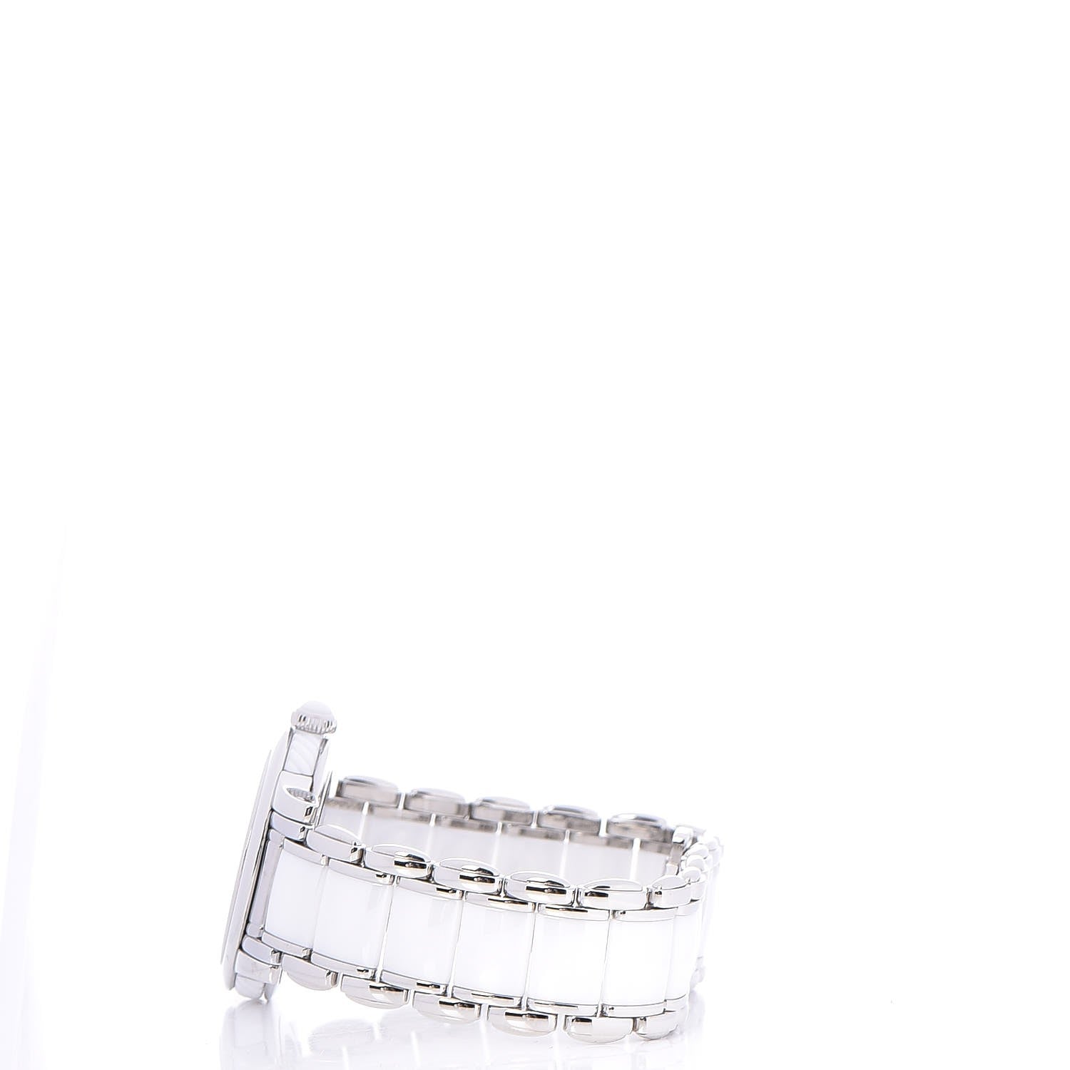 David Yurman Stainless Steel Ceramic Diamond 38mm Classic Quartz Watch White 3 of 11