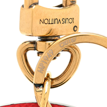 Louis Vuitton Monogram Illustre Kabuki Bag Charm Key Ring 6 of 6