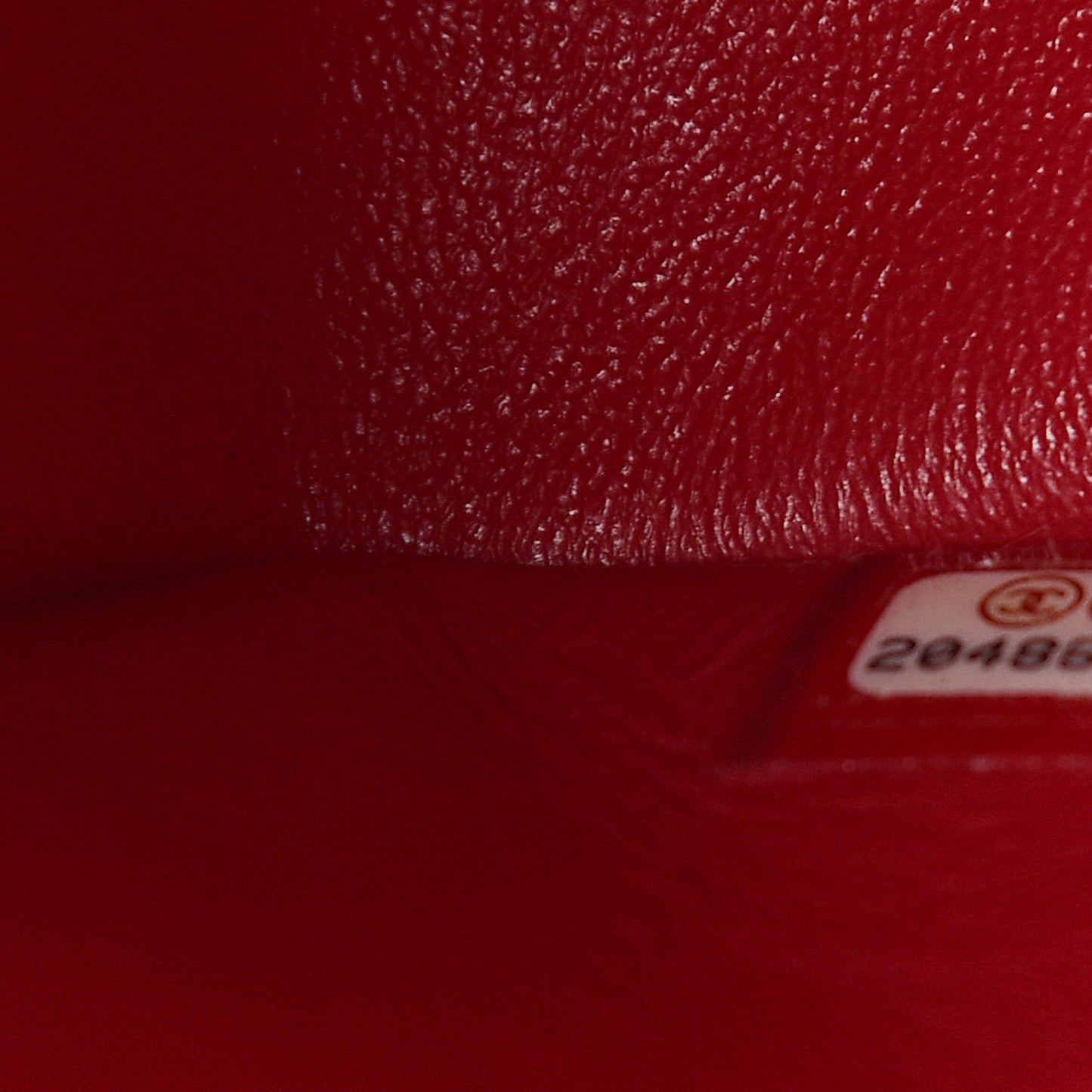 Caviar Quilted Jumbo Double Flap Red