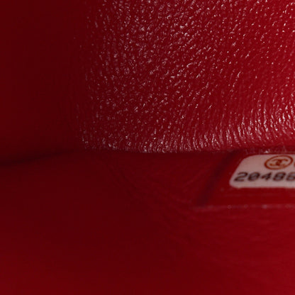 Chanel Caviar Quilted Jumbo Double Flap Red 7 of 11