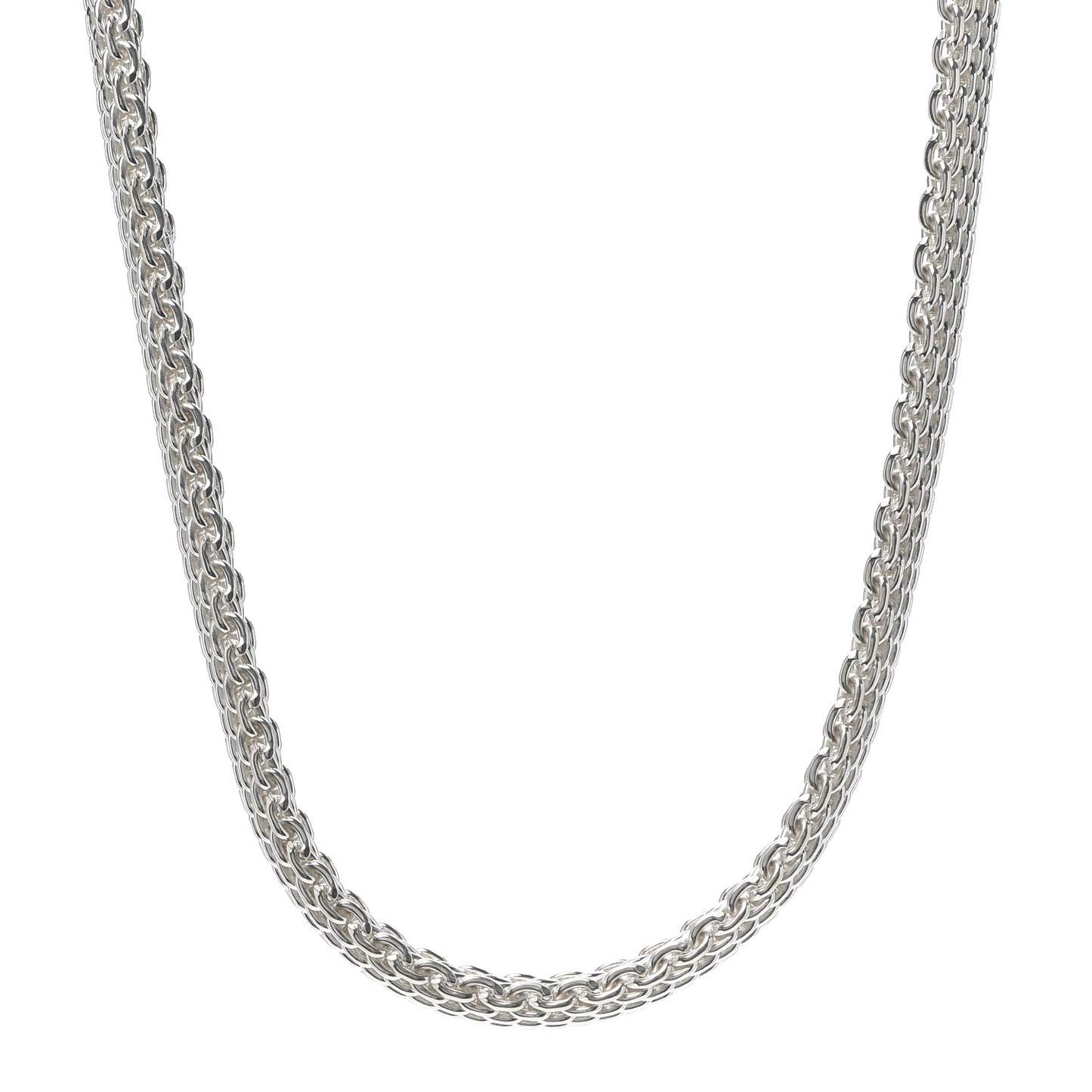 Sterling Silver Somerset Mesh Necklace