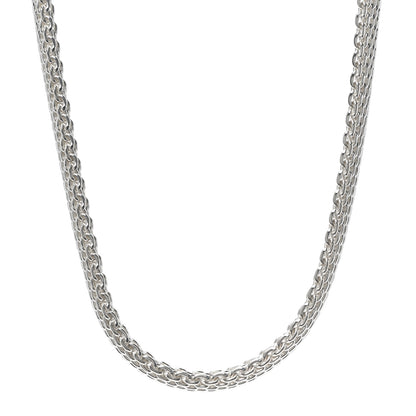 Tiffany Sterling Silver Somerset Mesh Necklace 1 of 7