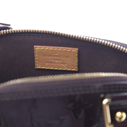 Louis Vuitton Vernis Alma BB Amarante 6 of 9