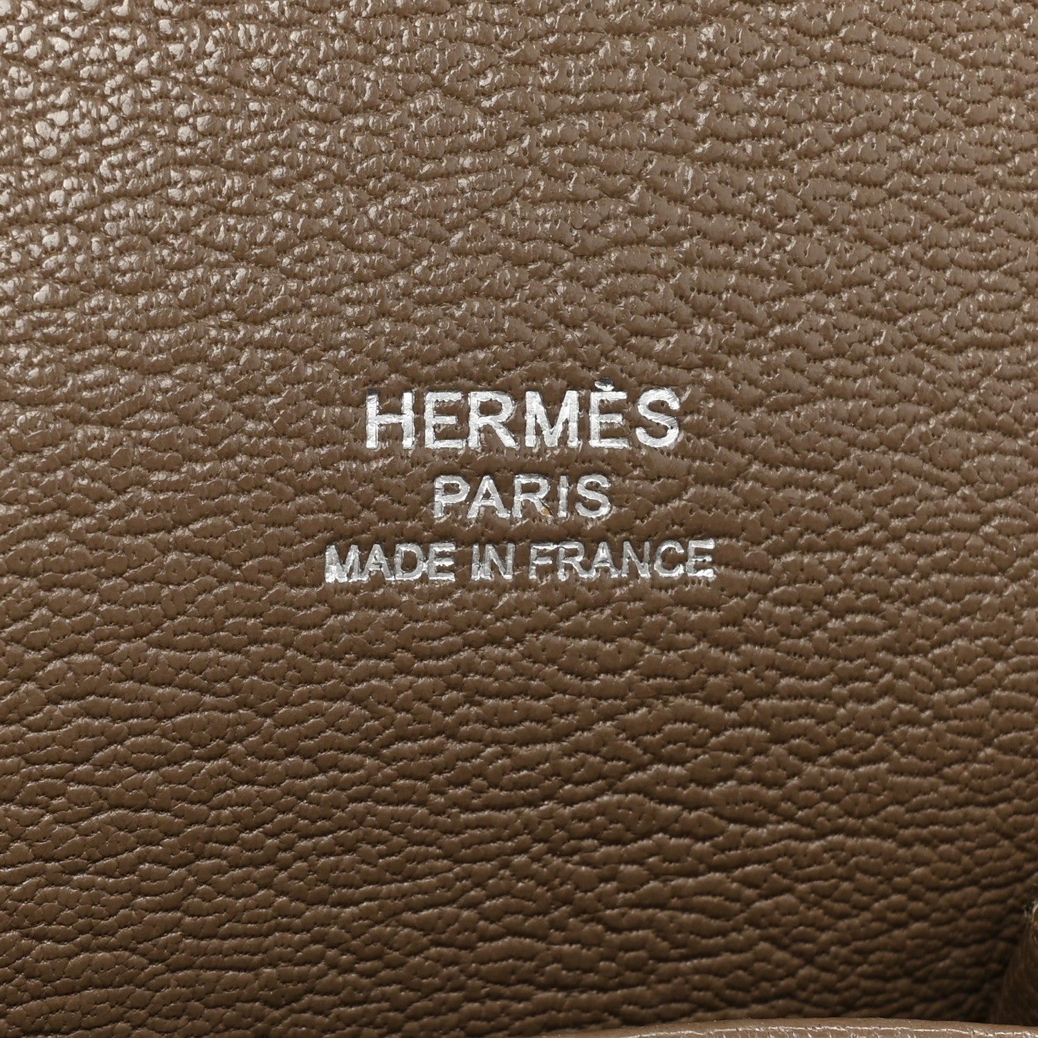 Hermes Taurillon Clemence Eclat Jypsiere 28 Etain Etoupe 6 of 11