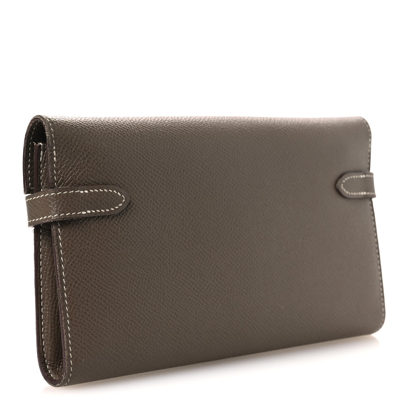 Epsom Kelly Longue Wallet Etoupe