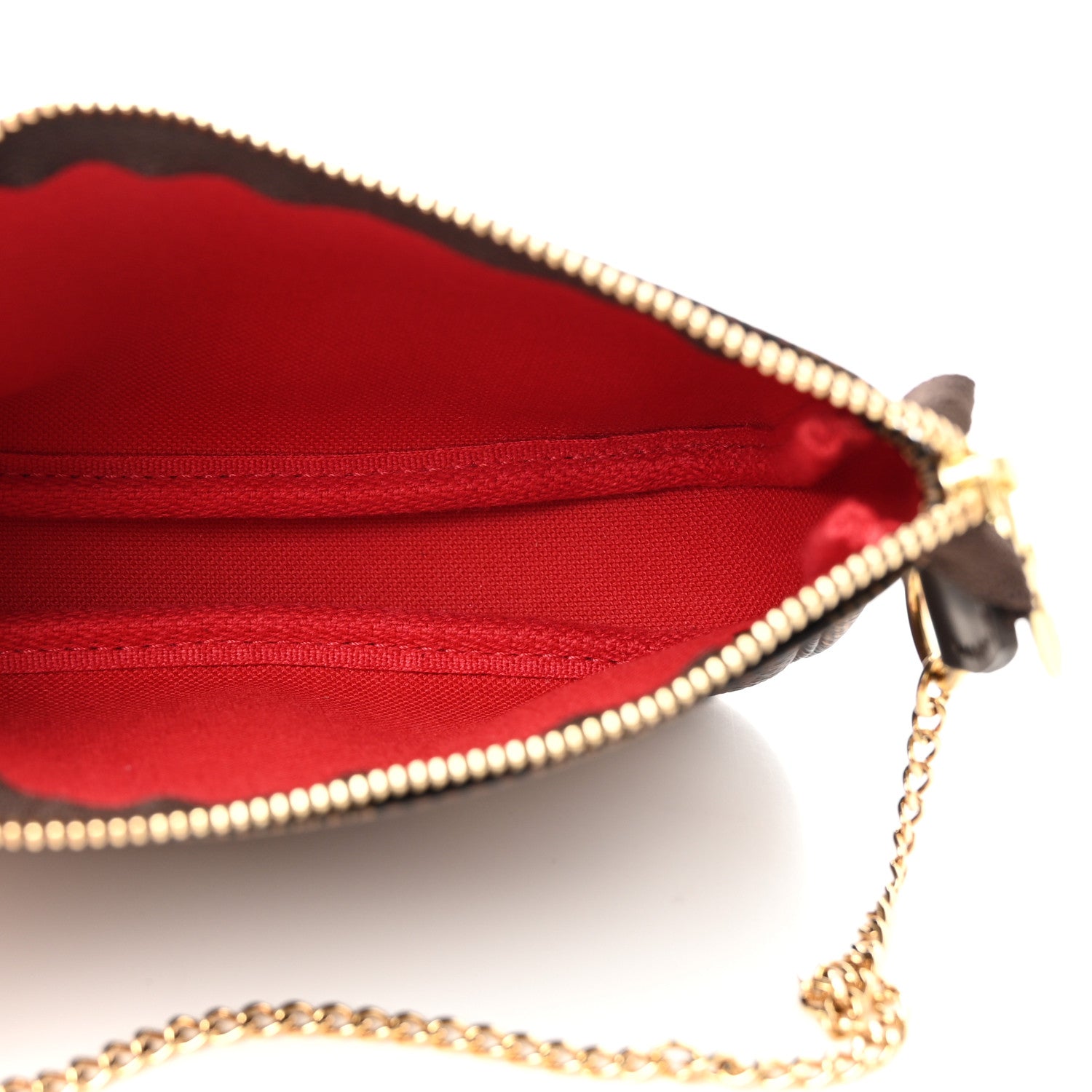 Louis Vuitton Damier Ebene Mini Pochette Accessories 5 of 7