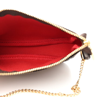 Louis Vuitton Damier Ebene Mini Pochette Accessories 5 of 7