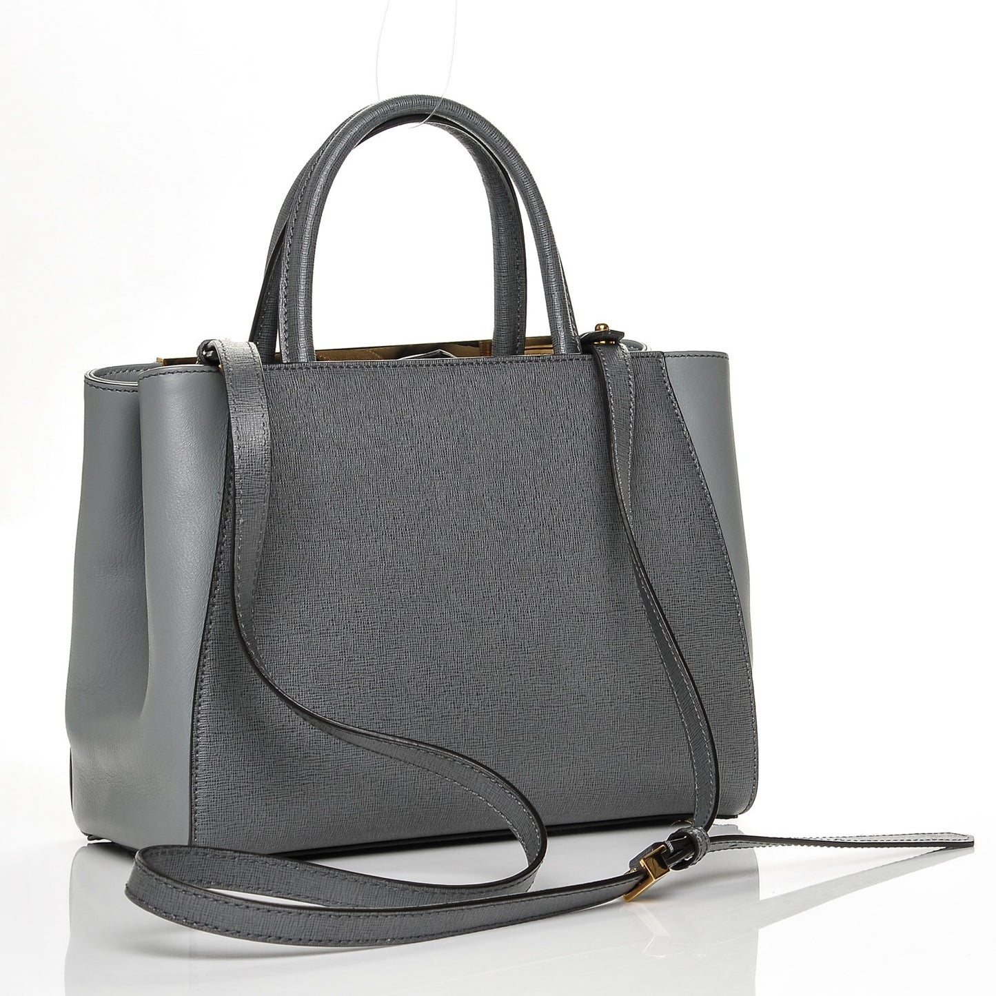 Vitello Elite Petite 2Jours Tote Grigio Grigio Chiaro