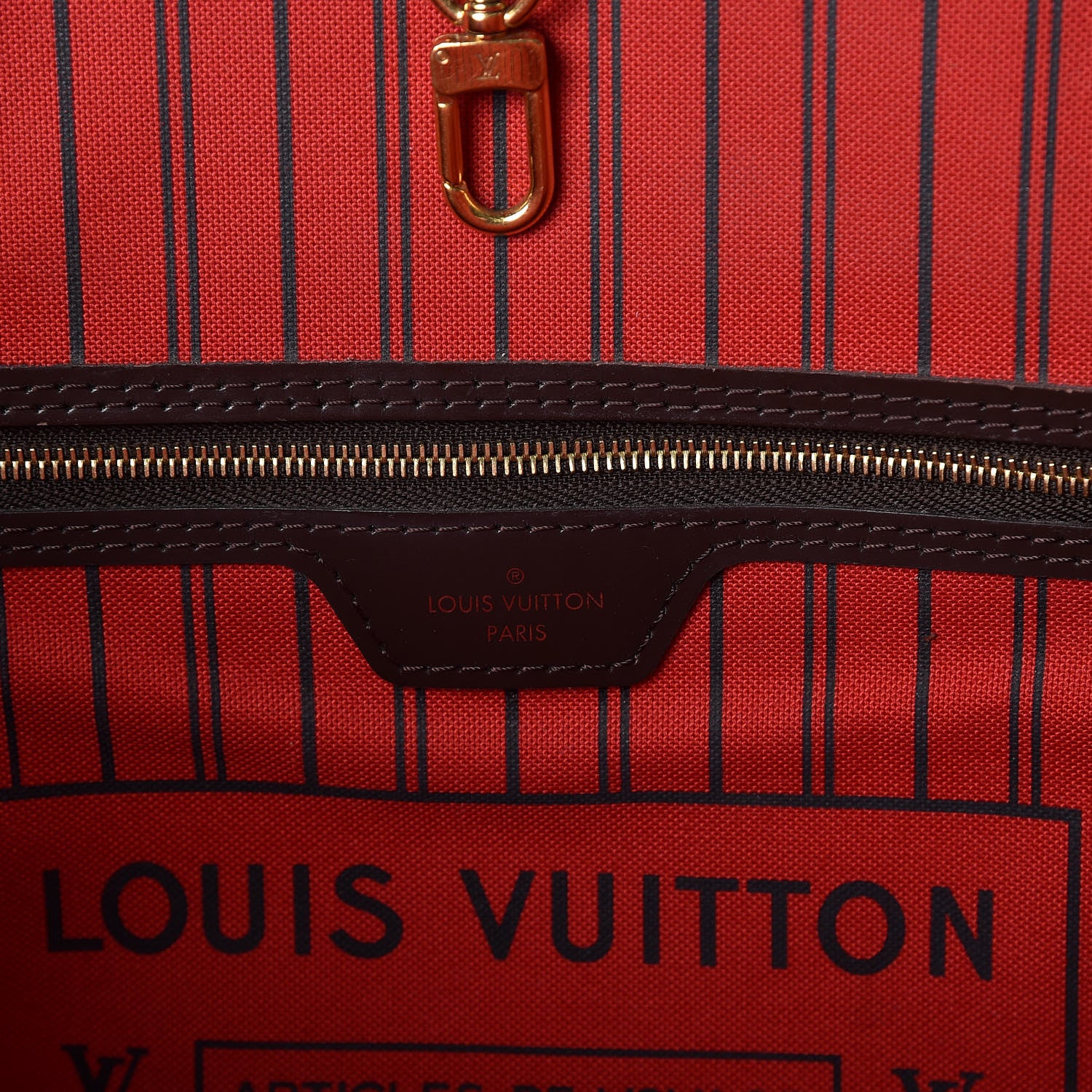 Louis Vuitton Damier Ebene Neo Neverfull MM 7 of 14