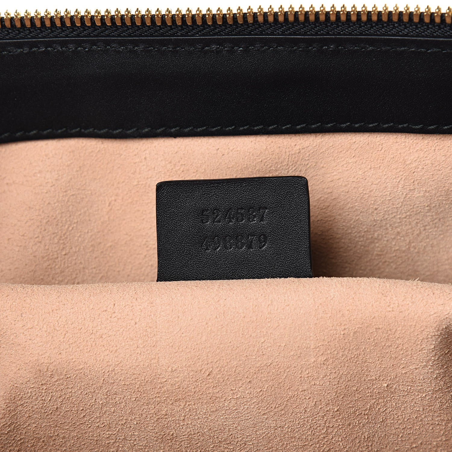 Gucci Suede Patent GG Web Medium Ophidia Tote Bag Black 7 of 10