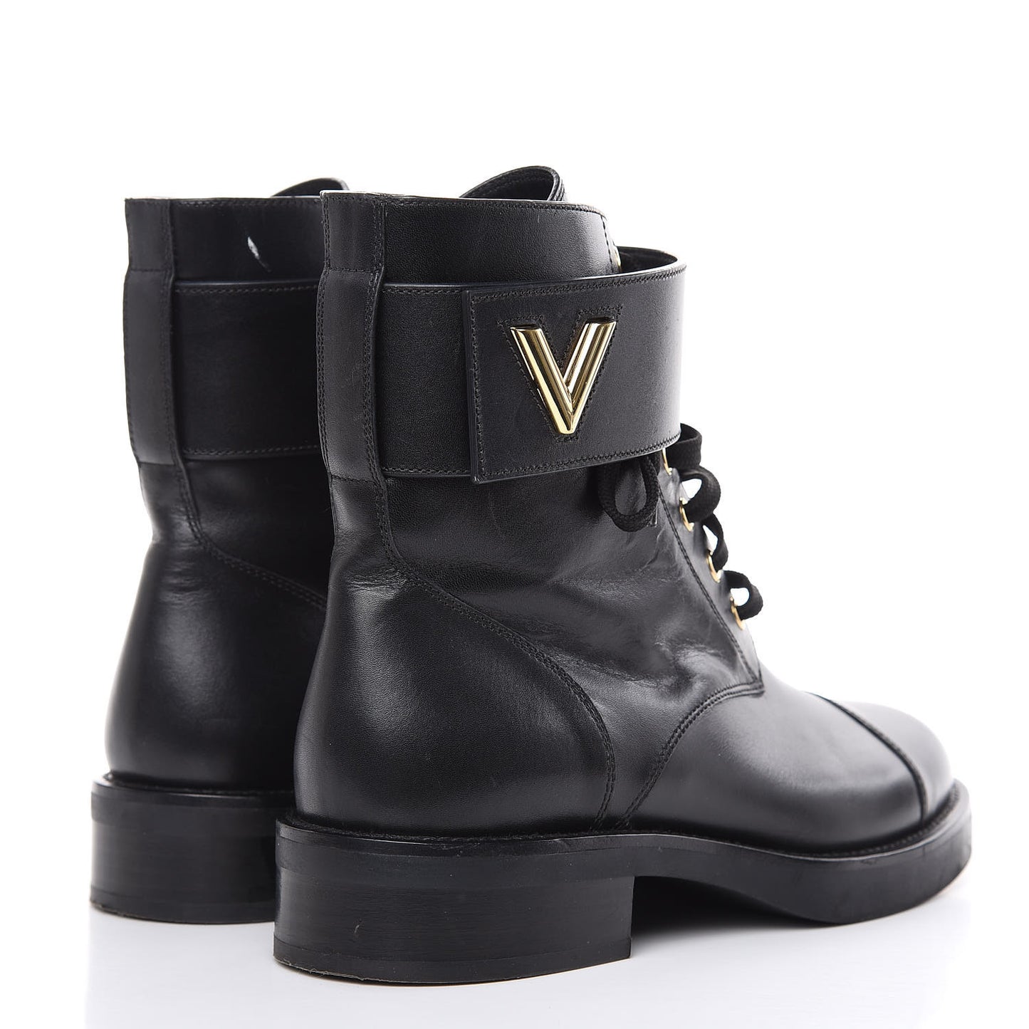 Calfskin Wonderland Ranger Boots 37 Black