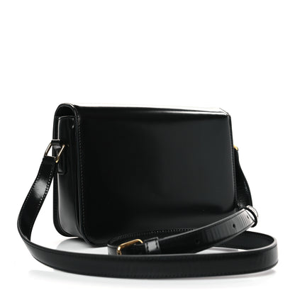 Celine Shiny Calfskin Teen Triomphe Black 3 of 9