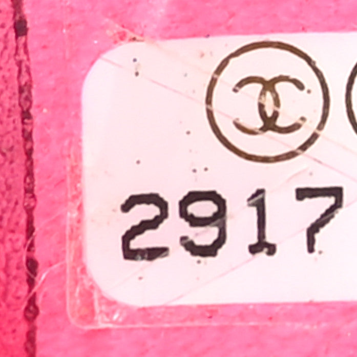 Jersey Quilted Chanel 19 Waist Bag Pink
