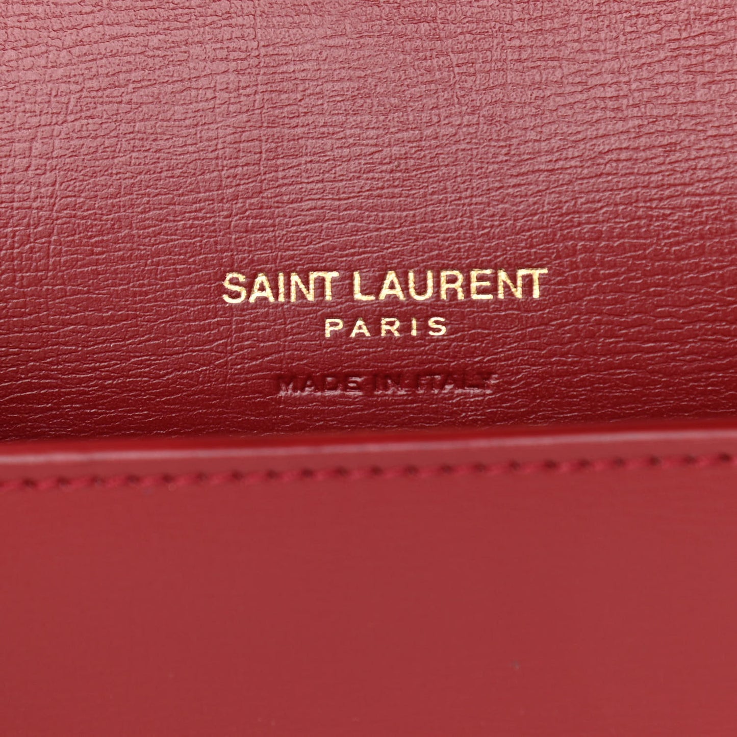 Smooth Calfskin Monogram Phone Holder Crossbody Opyum Red