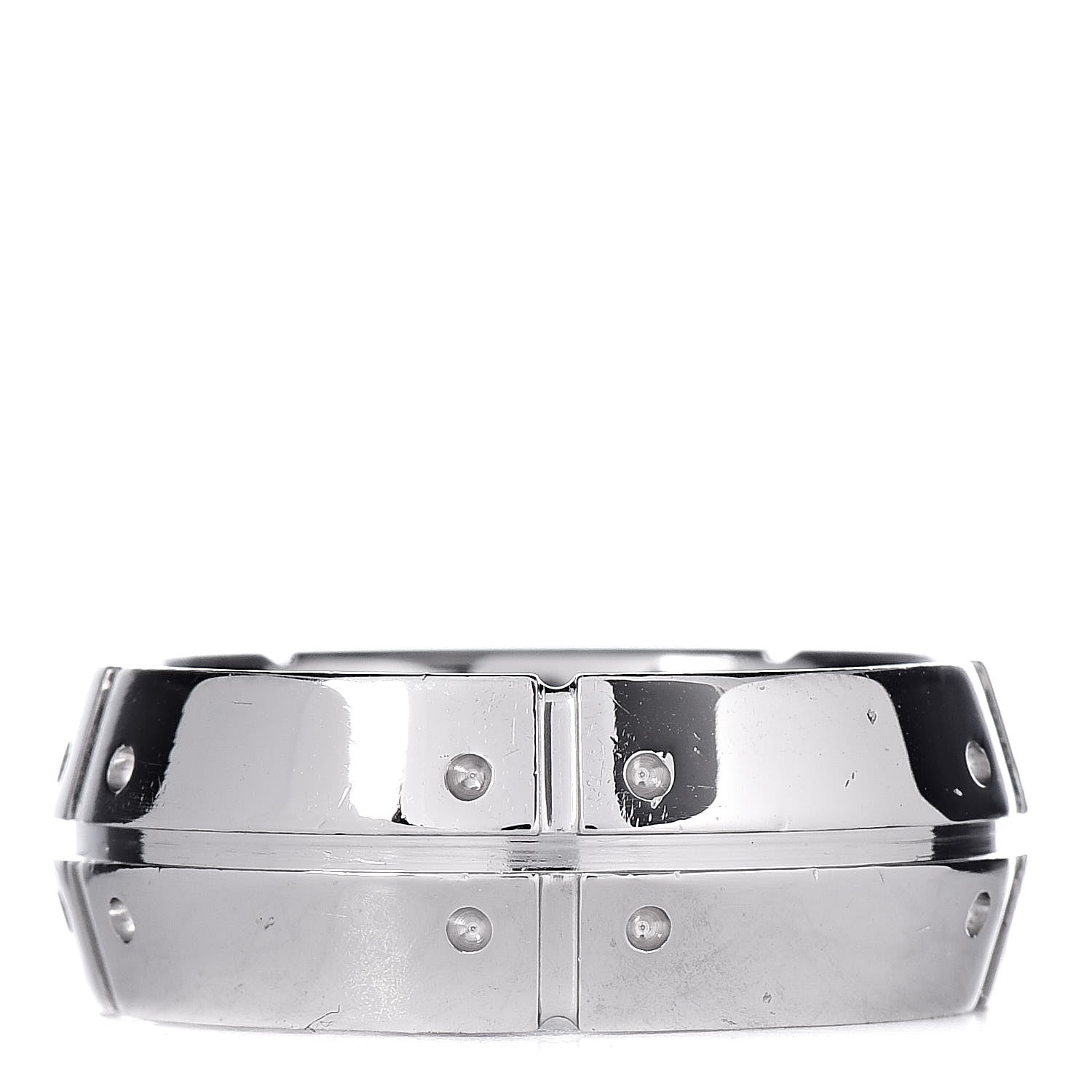 Tiffany 18K White Gold Streamerica Ring 59 8.75 1 of 4