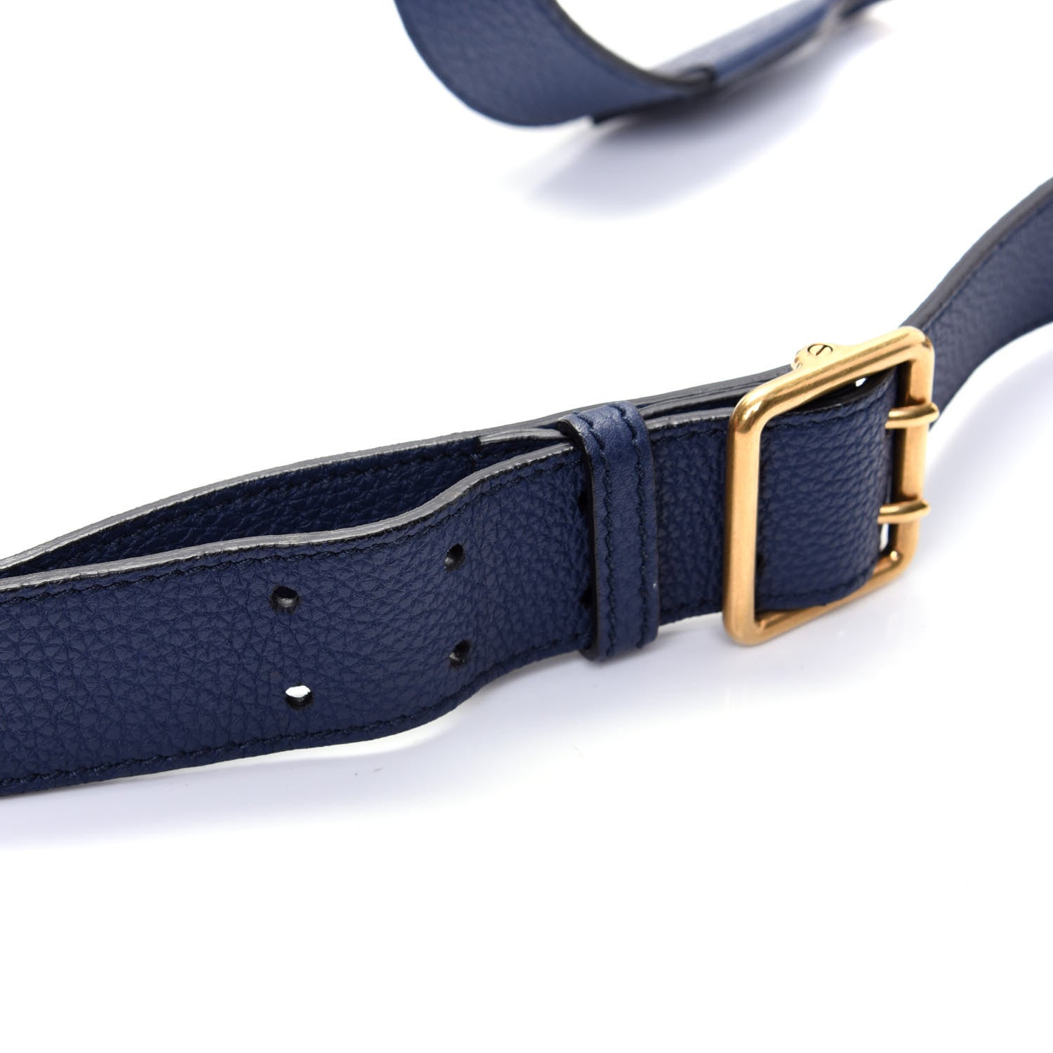 Gucci Soft Grained Calfskin Small Jackie Shoulder Bag Classic Blue Marine 21 of 21