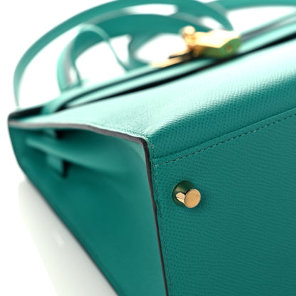 Hermes Epsom Kelly Sellier 28 Vert Verone 9 of 13