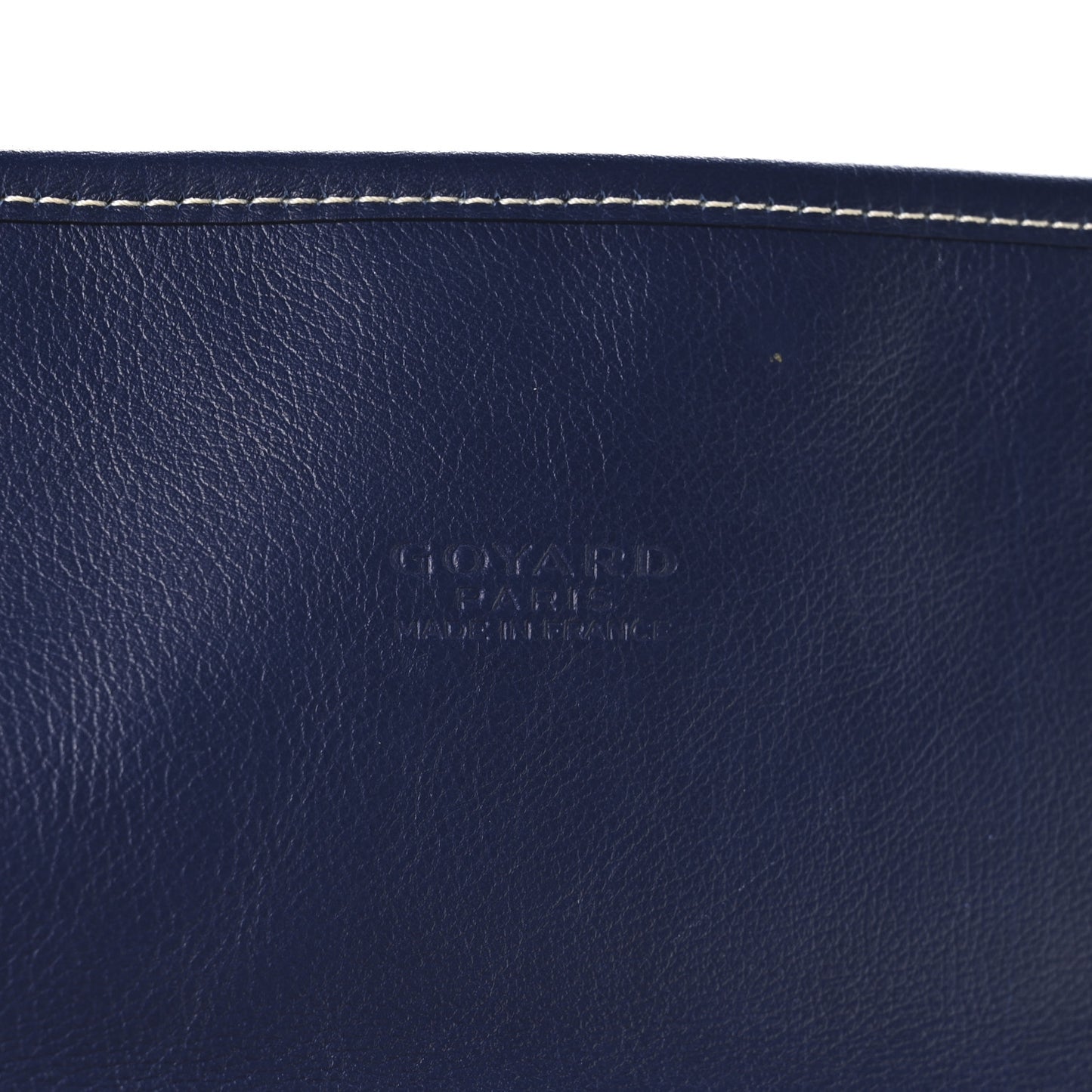 Goyardine Saint Leger Soft Briefcase Backpack Navy