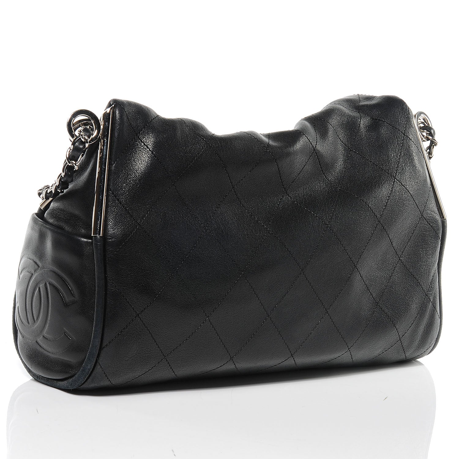 Chanel Lambskin Medium Ultimate Soft Tote Black 4 of 9