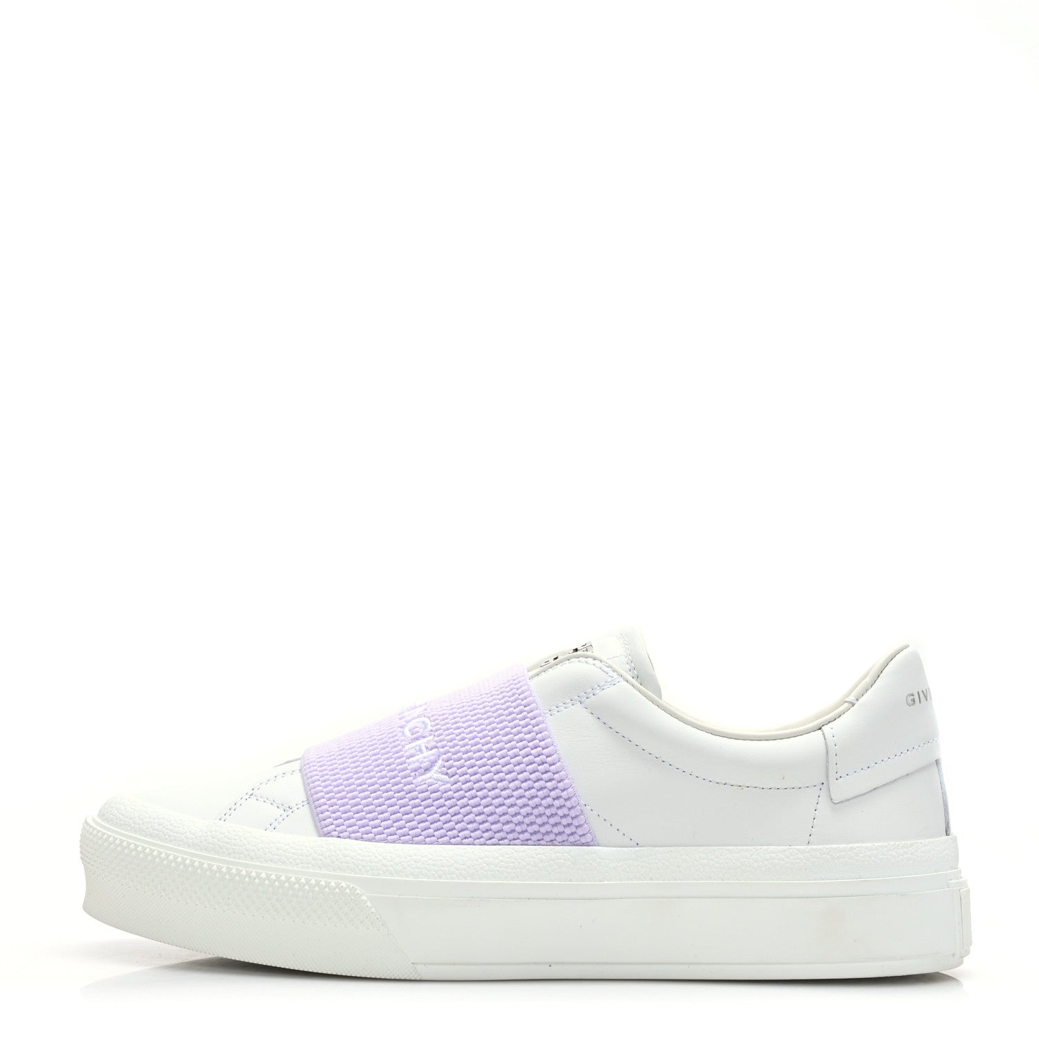 Givenchy Calfskin Band Logo Womens City Sport Sneakers 36.5 Lilac 1 of 8