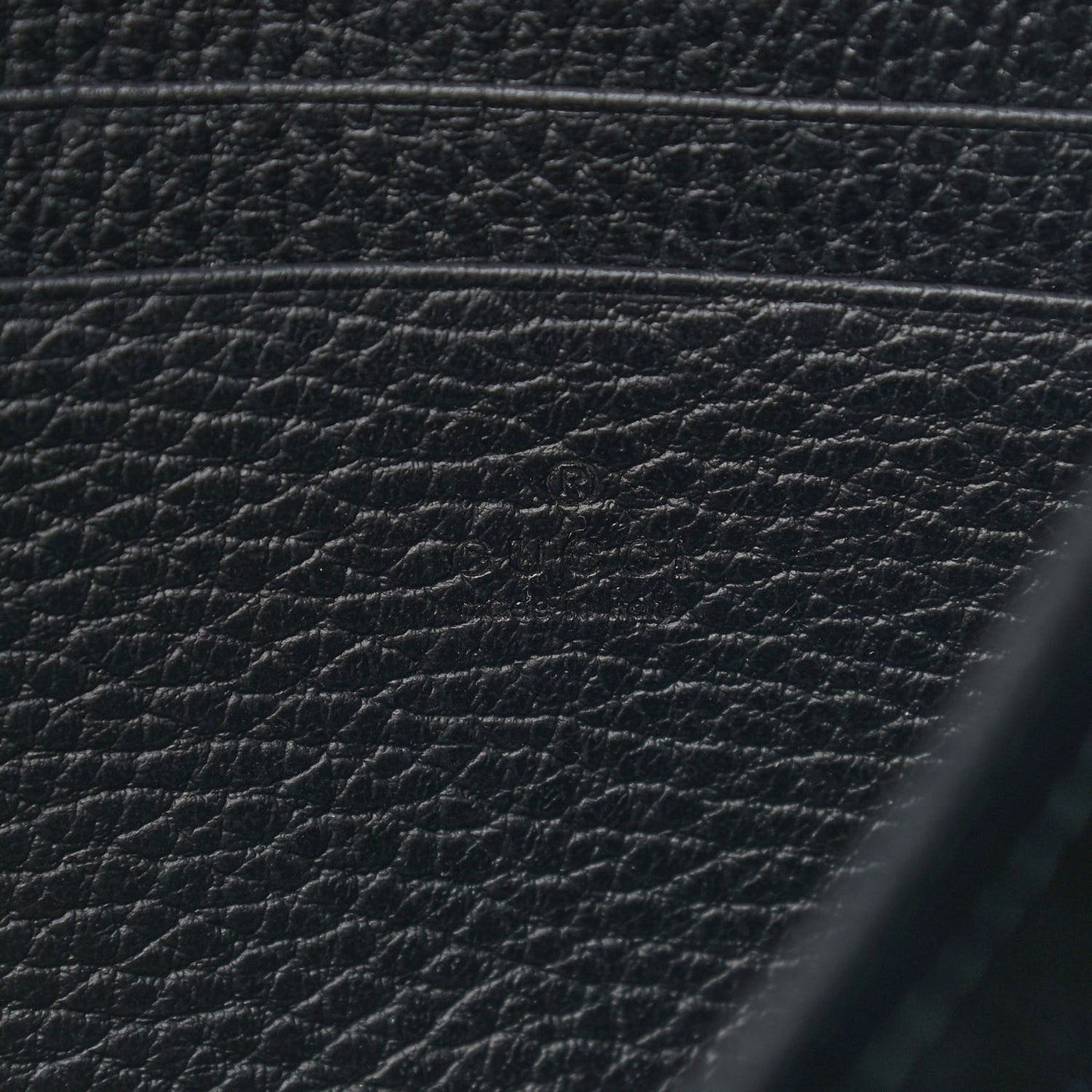 Calfskin Mini Dionysus Chain Wallet Black