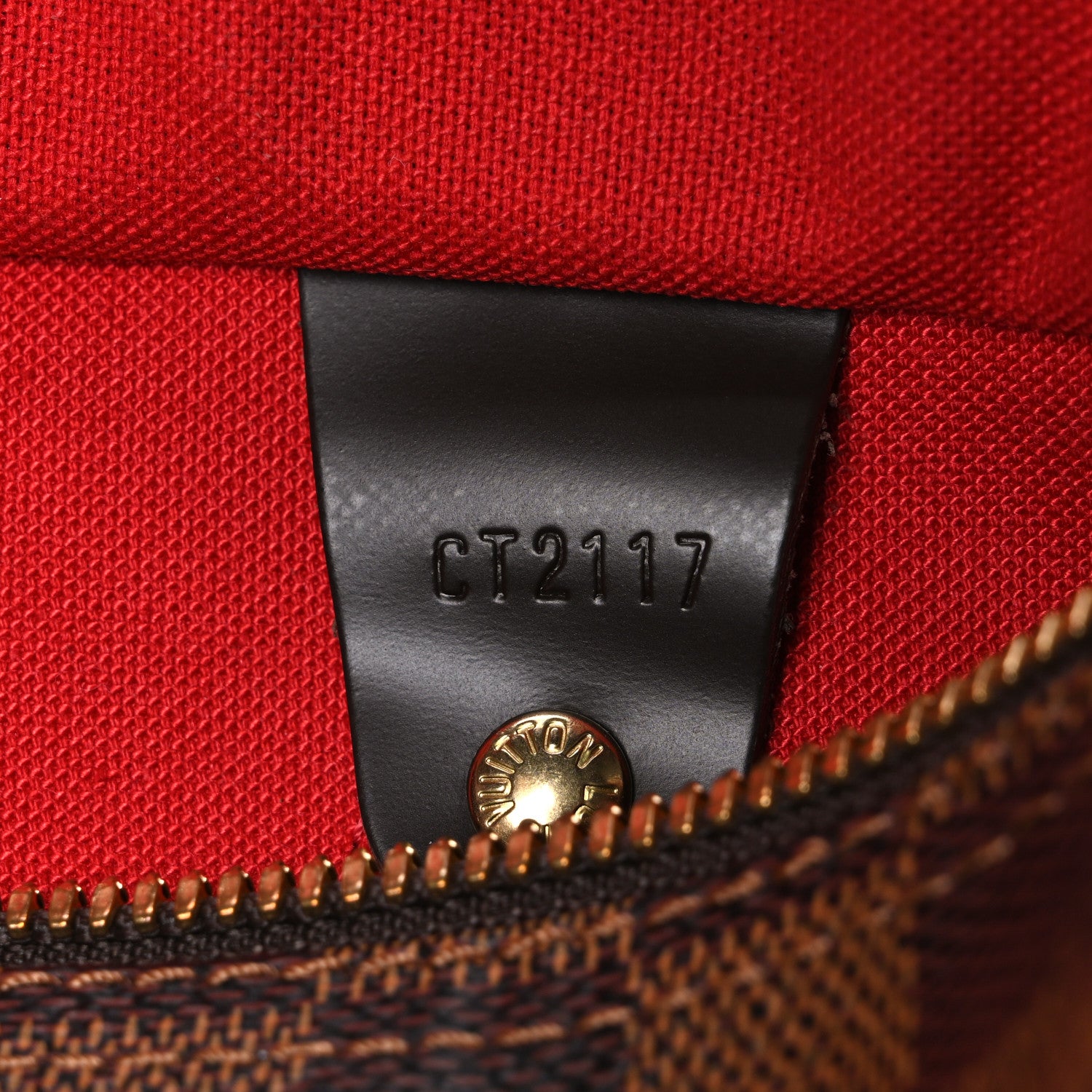 Louis Vuitton Damier Ebene Speedy Bandouliere 25 7 of 10