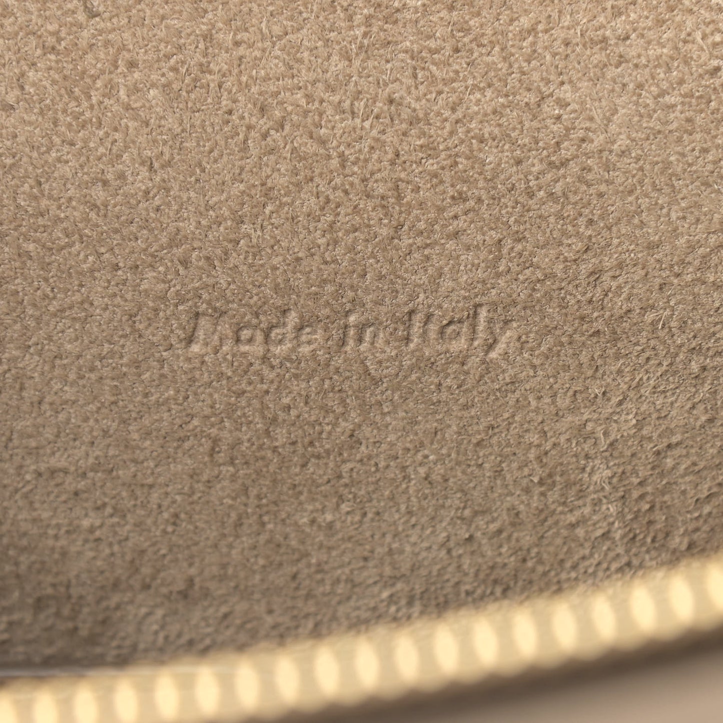Grained Calfskin Mini Belt Bag Light Taupe