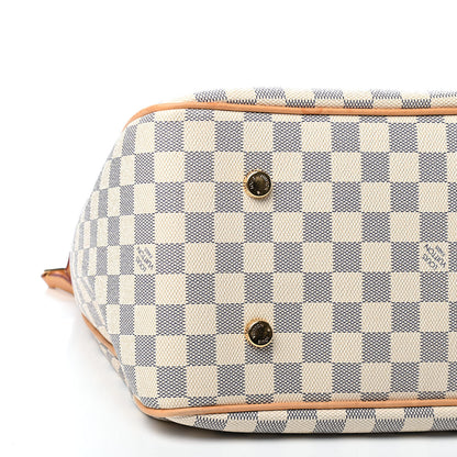 Louis Vuitton Damier Azur Figheri GM 6 of 7