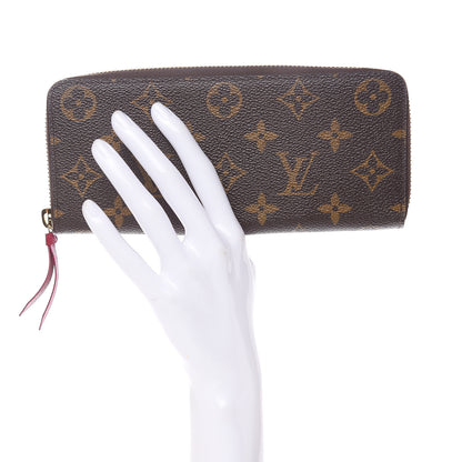 Louis Vuitton Monogram Clemence Wallet Fuchsia 2 of 8