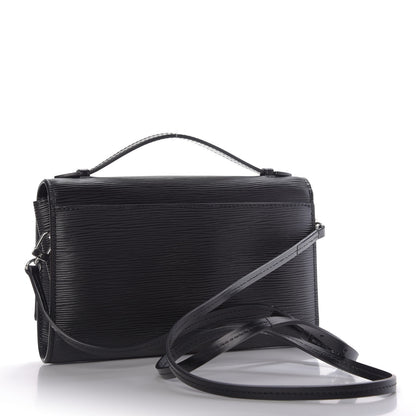 Louis Vuitton Epi Clery Black 3 of 10