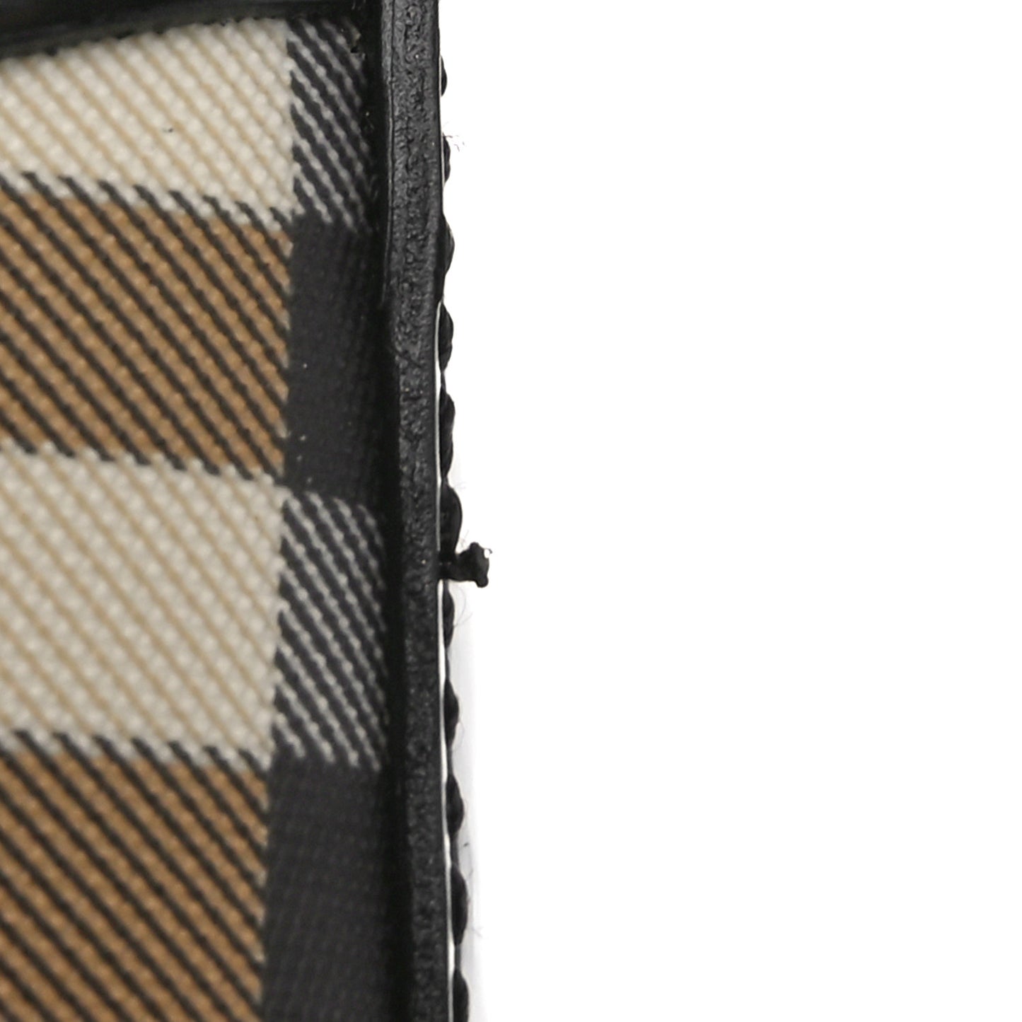 Vintage Check Shoulder Bag Black