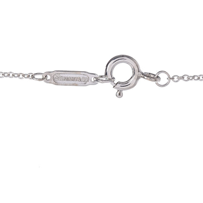 Tiffany Sterling Silver 18K Rose Gold 1837 Interlocking Circles Pendant Necklace 5 of 7