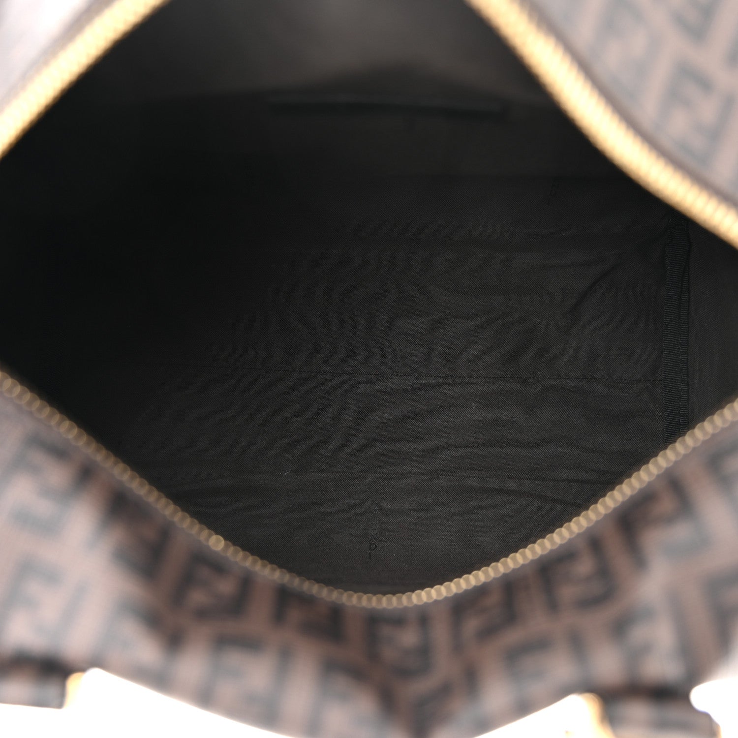 Fendi Zucchino Spalmati Forever Small Boston Moro Black 6 of 8