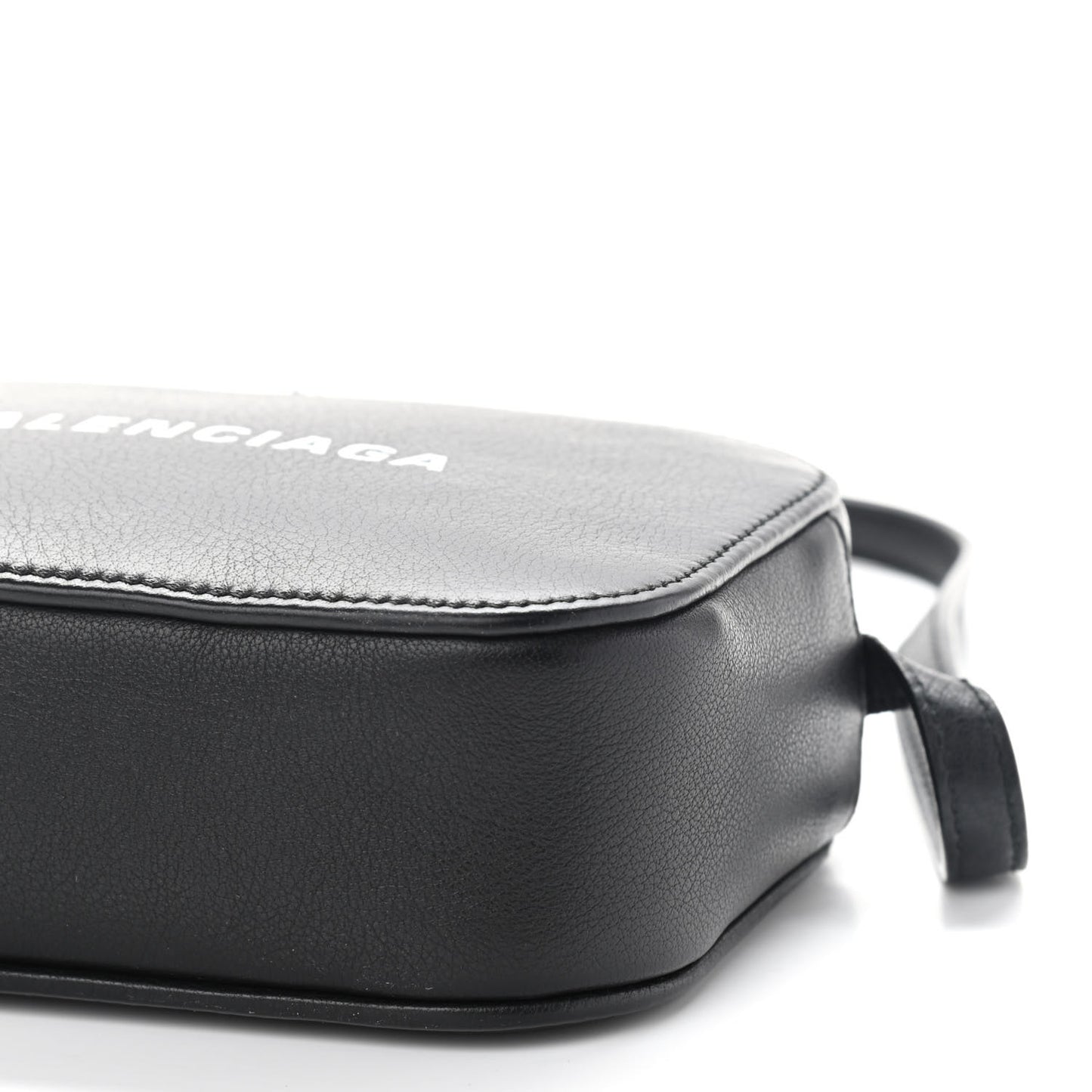 Calfskin Logo XS Everyday Camera Bag Black