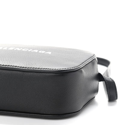 Balenciaga Calfskin Logo XS Everyday Camera Bag Black 9 of 10