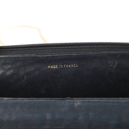 Chanel Caviar Timeless CC Wallet On Chain WOC Black 7 of 21