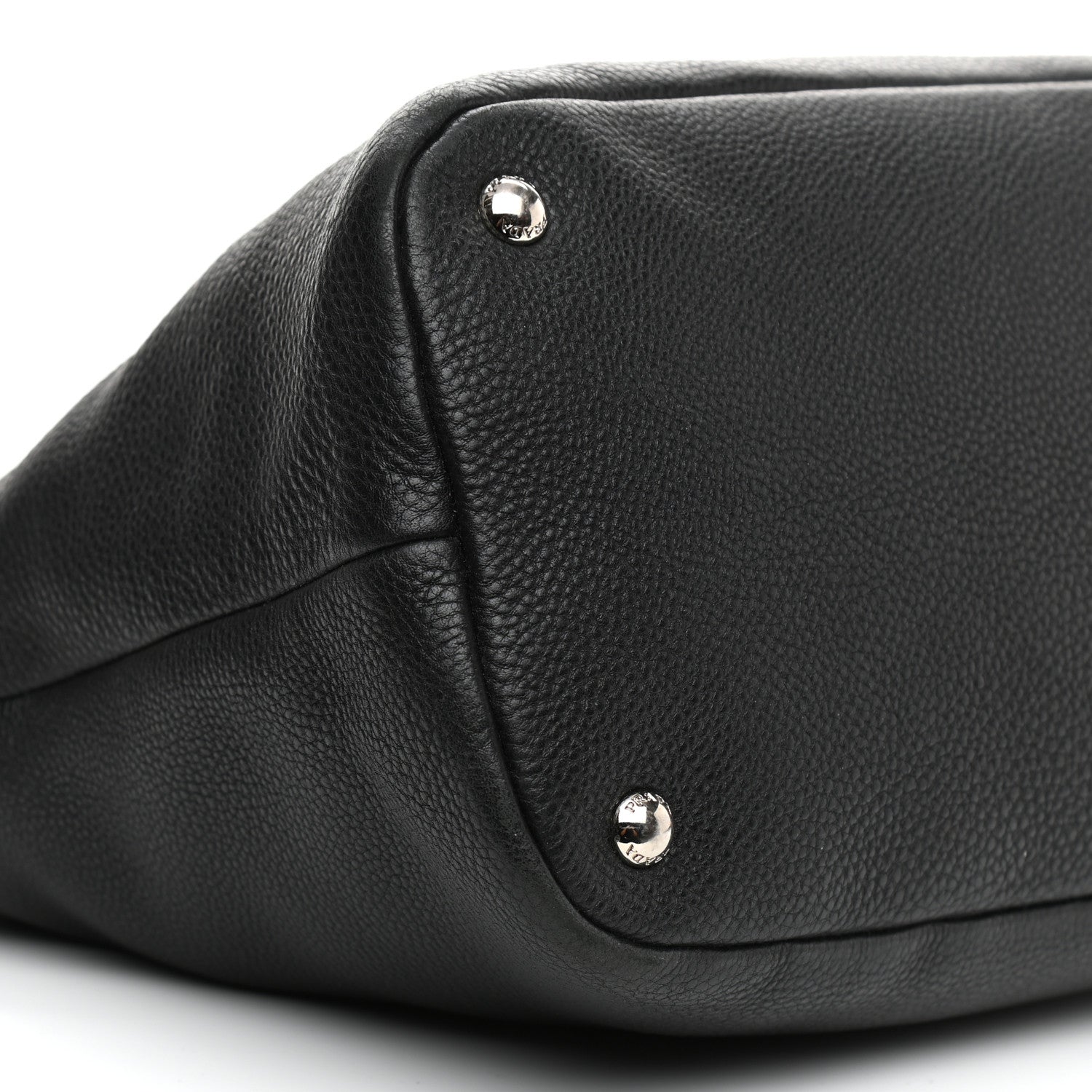 Prada Vitello Daino Hobo Black 7 of 9
