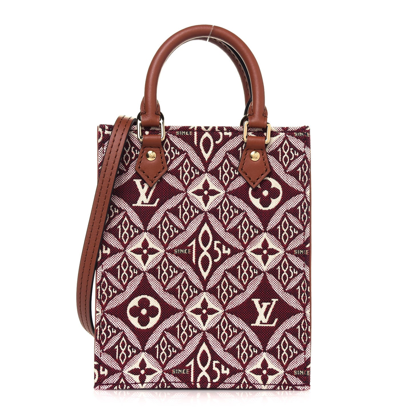 Jacquard Since 1854 Petit Sac Plat Bordeaux