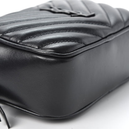 Saint Laurent Calfskin Matelasse Monogram Lou Belt Bag Black 5 of 9