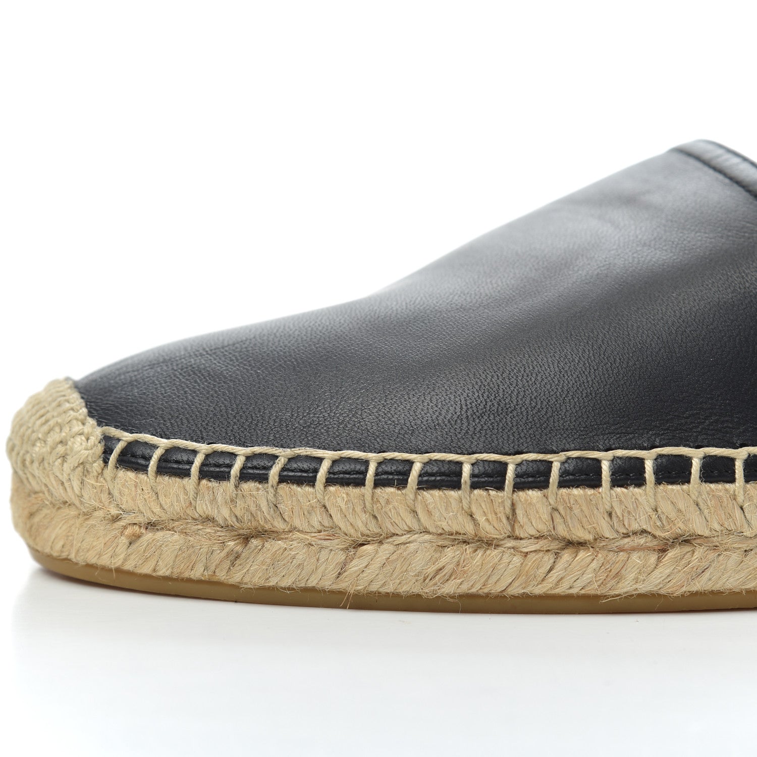 Saint Laurent Lambskin Mens Espadrilles 40.5 Black 13 of 16